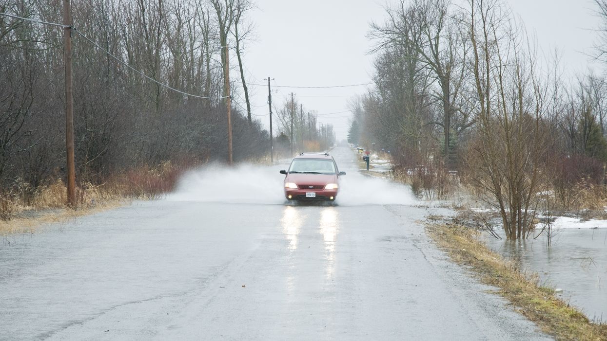 Ontario's Weather Forecast Is Predicting Flooding Today As Storm Hits Province