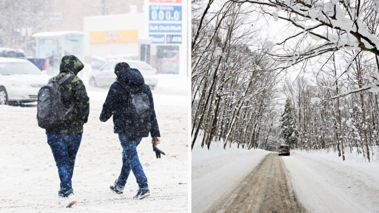 Ontario's Weather Forecast Is Snowy AF & Some Spots Could Get 15 cm This Weekend