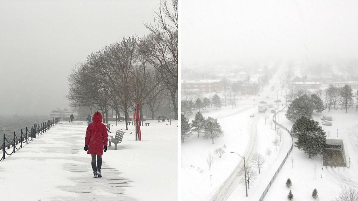 Ontario's Weather Is About To Get Hit With A 'Wintry Punch' & Up To 30 cm Of Snow Is Expected