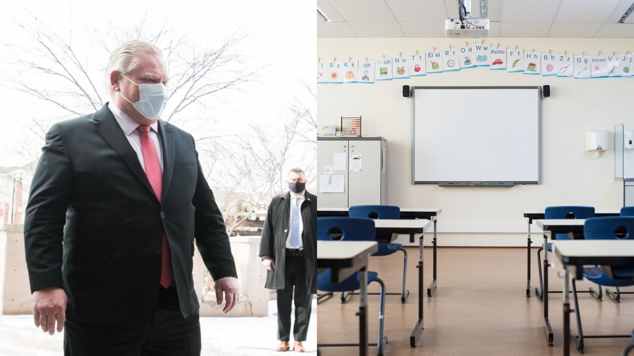 Ontario School Closures Will End In Some Regions Next Week, Ford Reportedly States