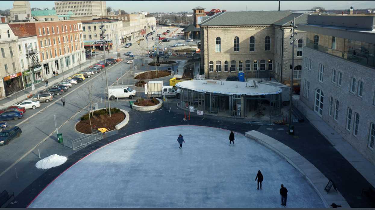 Ontario Skating Rink Was Shut Down After People Were Caught Not Social Distancing