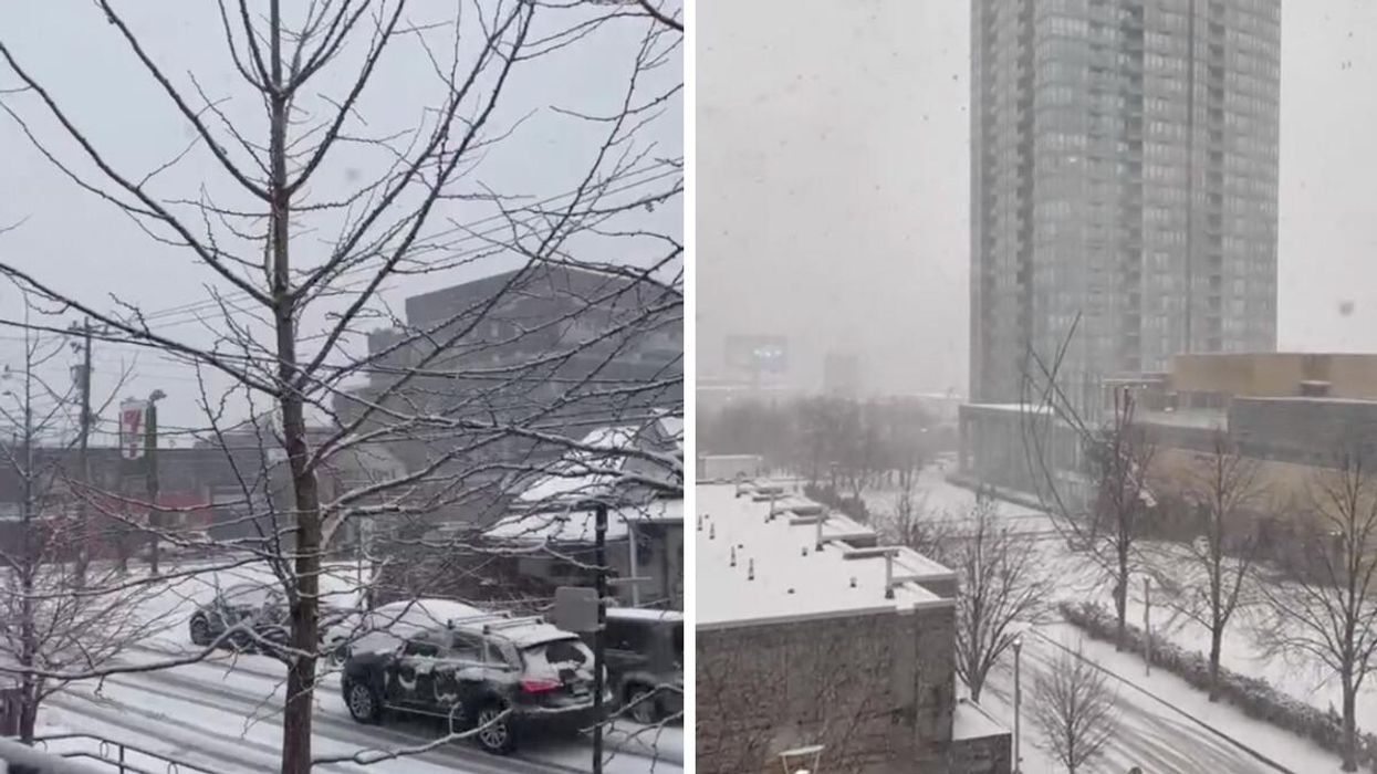 Ontario snow storm.