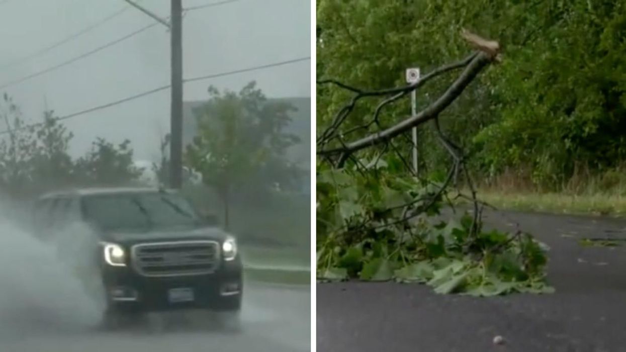 Ontario Thunderstorms Hit The Province Last Night & Caused So Much Damage