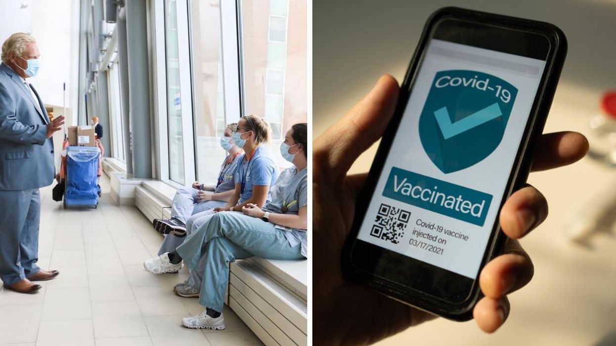 Ontario Vaccine Certificates Have 2 Valid Medical Exemptions & You'll Need A Doctor's Note