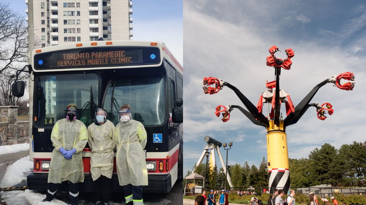 Ontario Vaccine Clinics Are Being Set Up In Some Unusual Places