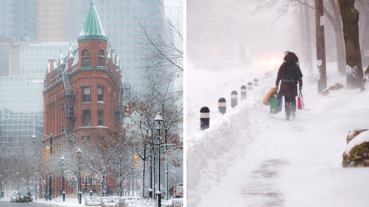 Ontario Weather Is Kicking Off The New Year With A 'Disruptive Mix' Of Snow, Ice, Wind & Rain