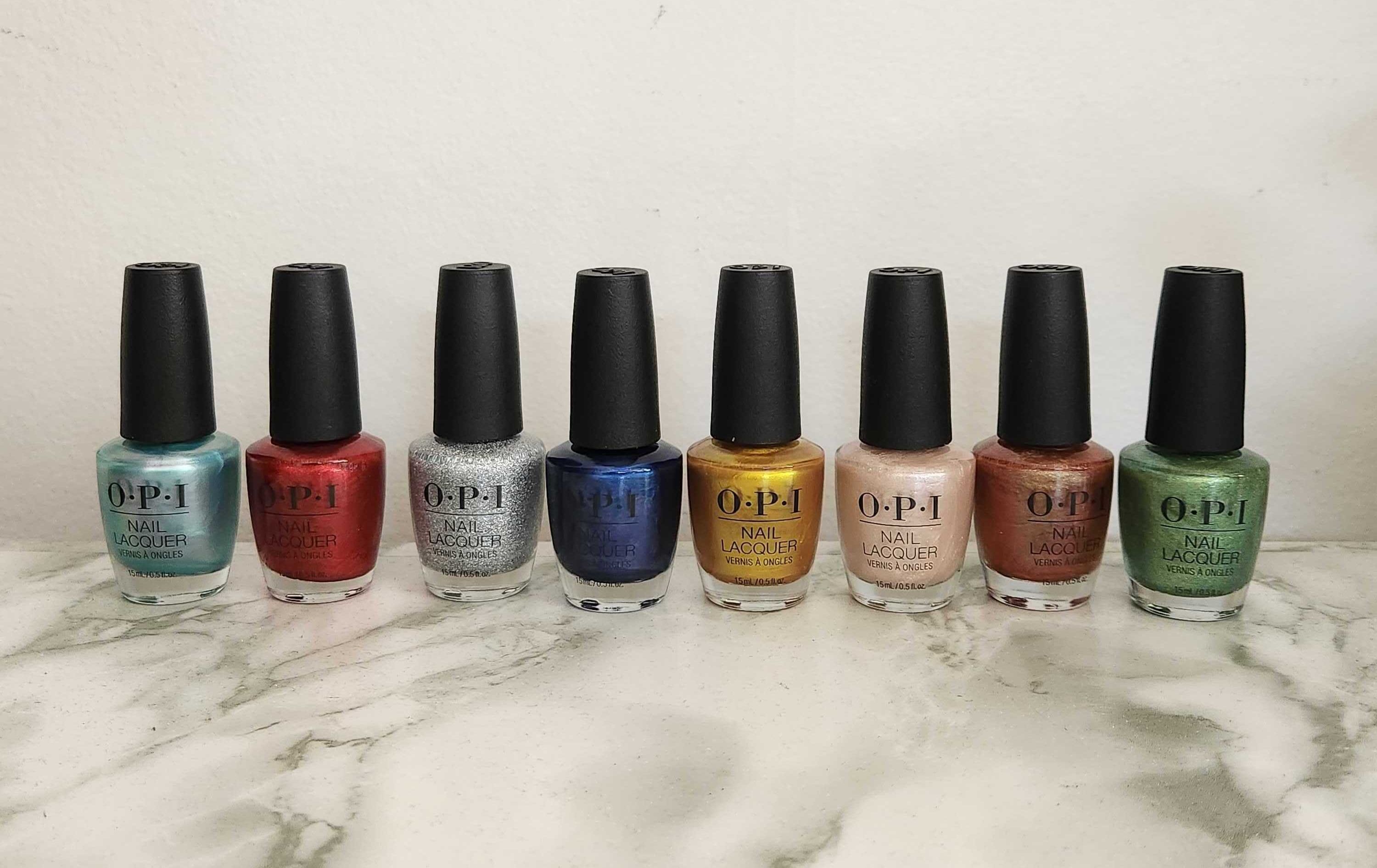 OPI nail polishes from the TIFF 2023 Bask-It-Style media preview.
