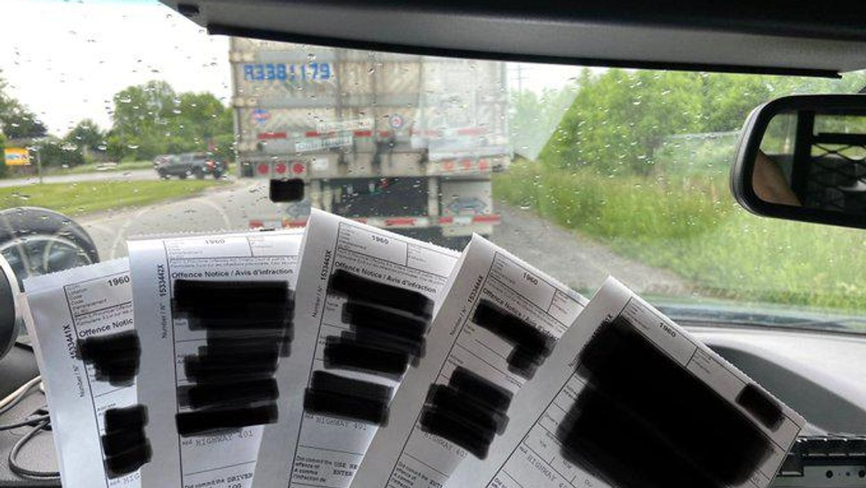 OPP issuing multiple tickets.