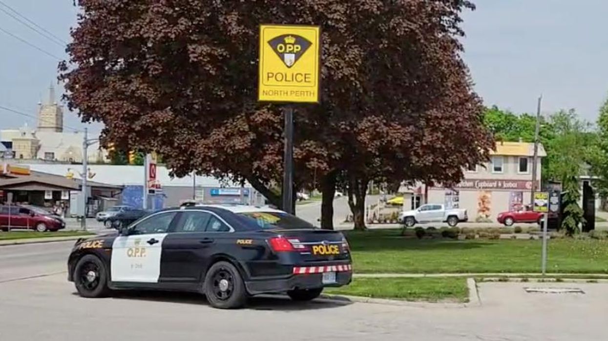 OPP police cruiser.