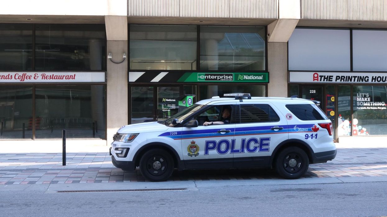 OPS vehicle.