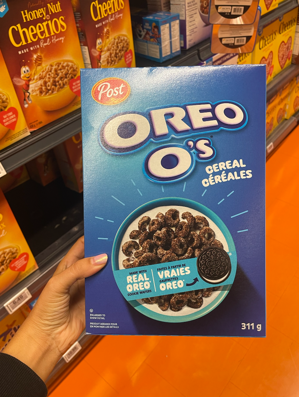 Oreo O's at a Canadian grocery store.