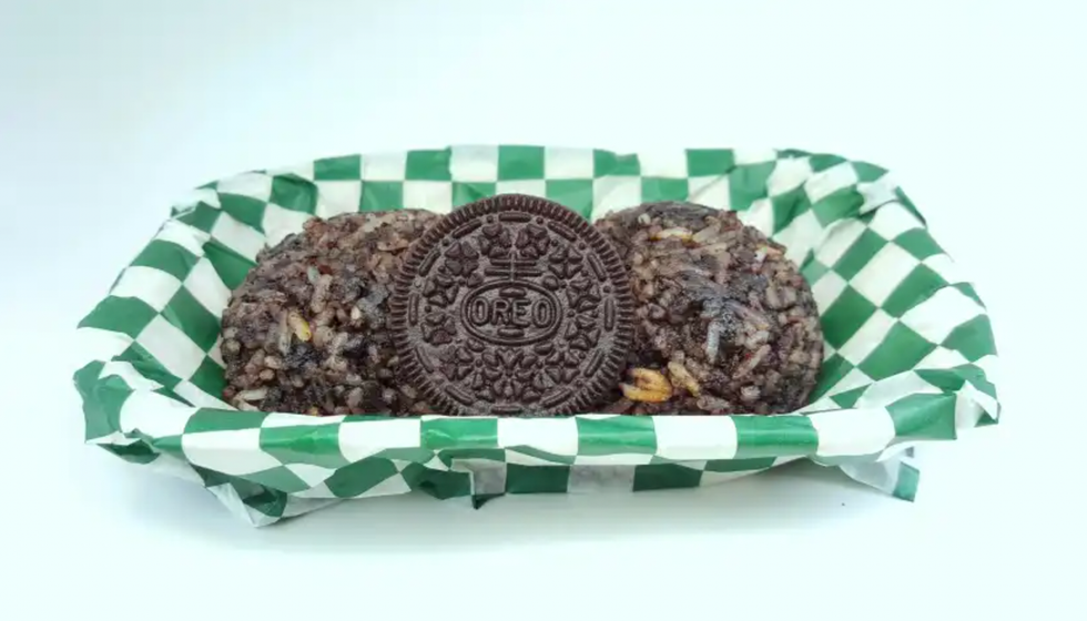 Oreo rice.
