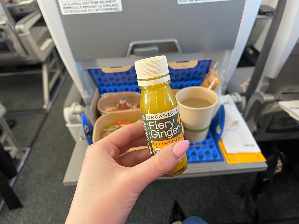 Organic wellness shot.