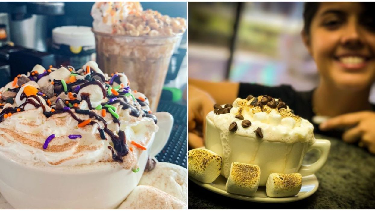 Orlando Cafe Los Authenticos Cuban Cafe Serves Up Massively Decedant Hot Chocolate