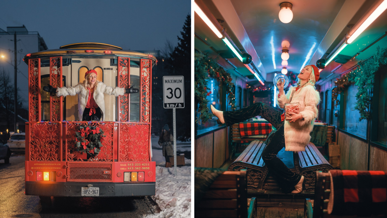 Ottawa Has A 'Jingle Bus' That Is A Moving Holiday Party & You Can Ride It For Free