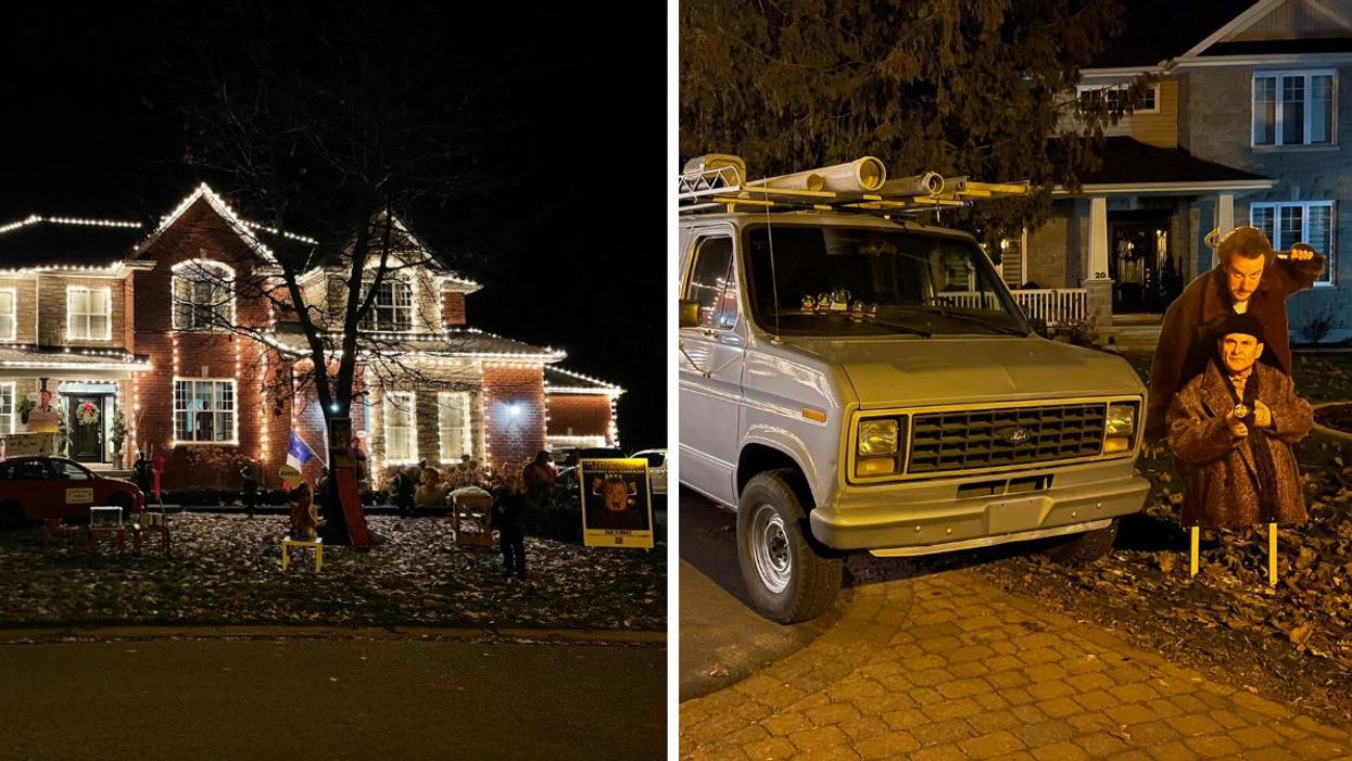 Ottawa Has A Secret House Covered In Lights That Looks Straight Out Of 'Home Alone'