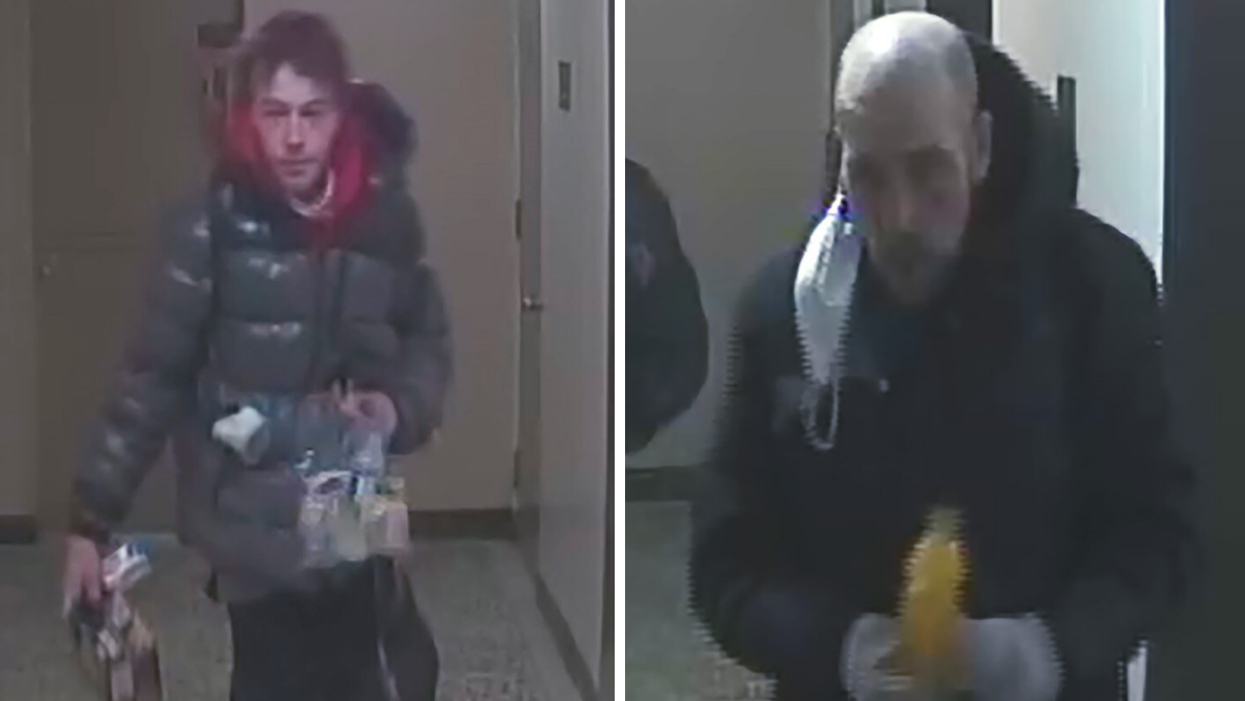 Ottawa Police Looking For 2 Suspects Who Allegedly Started A Fire In A Residential Building