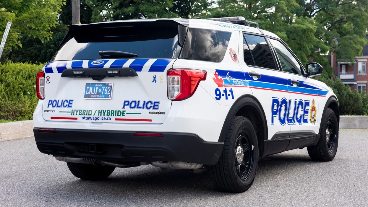 Ottawa Police Service vehicle.