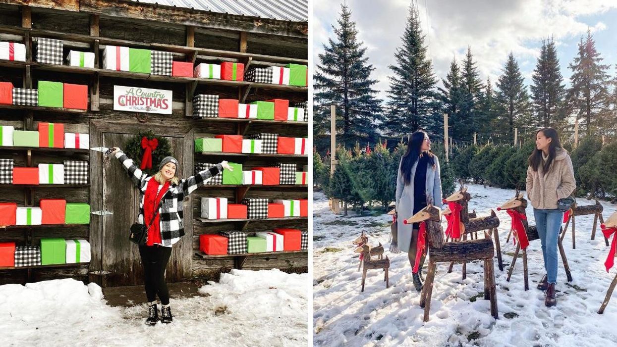 Ottawa's 'A Country Christmas' Is A Holiday Wonderland With A Wall Of Gifts & Santa's Elves