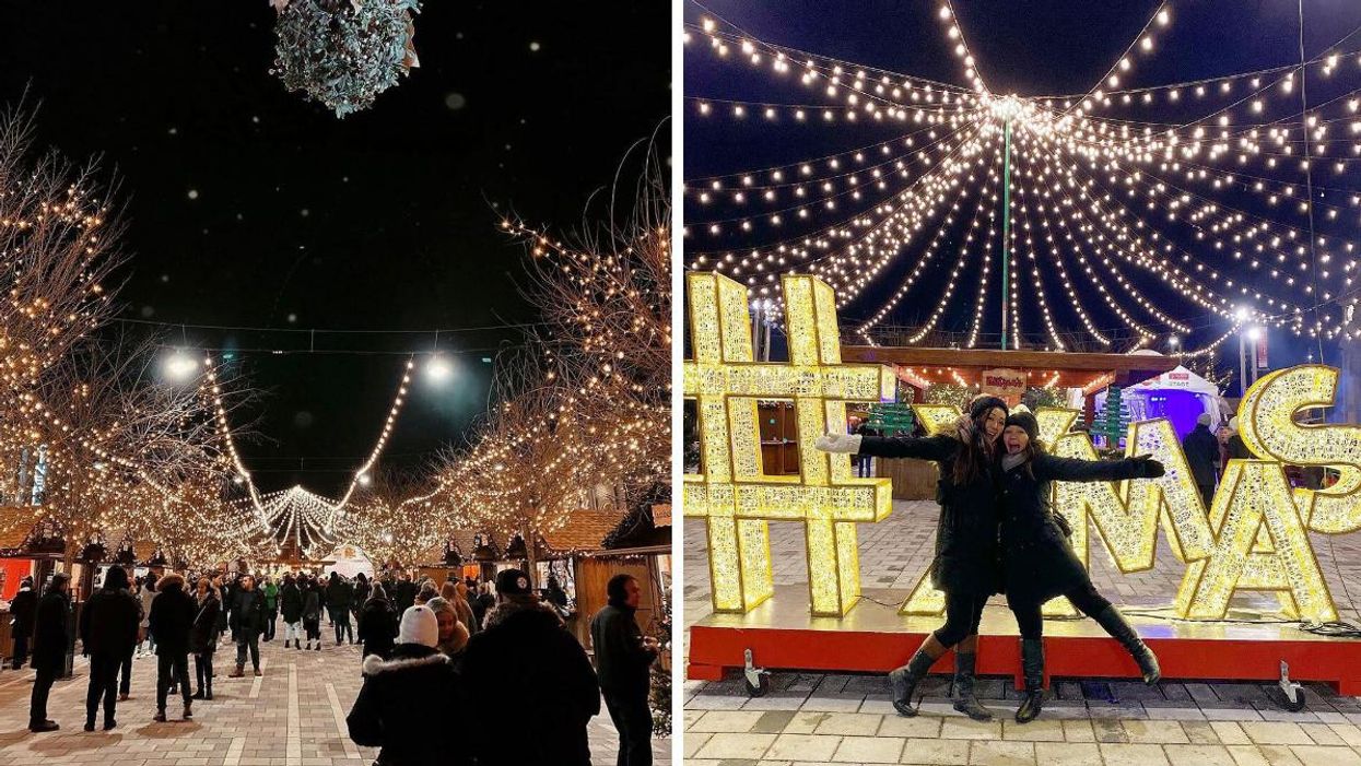Ottawa S Christmas Market Is Returning You Can Sip Mulled Wine Beneath Starry Lights Narcity