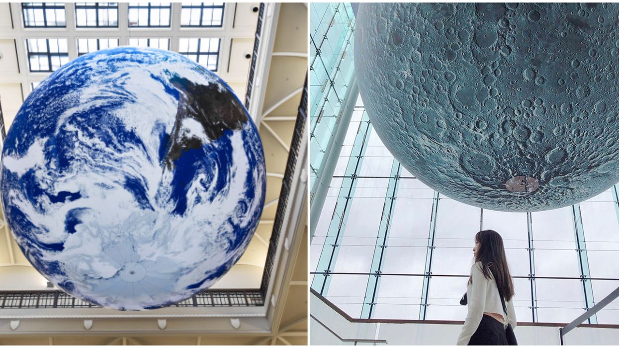 Ottawa's Giant Earth Installation Will Transport You To Outer Space
