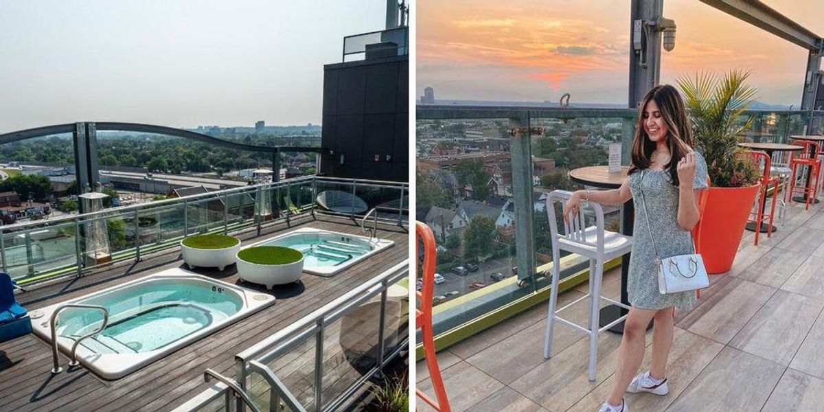 A closer look at Luxury Apartment Complex With Hot Tub