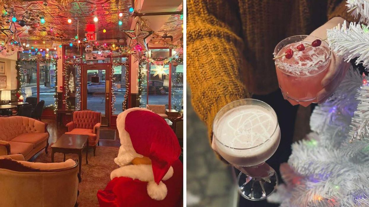 Ottawa's New Christmas Bar Has Festive Cocktails That Will Get You On Santa's Naughty List