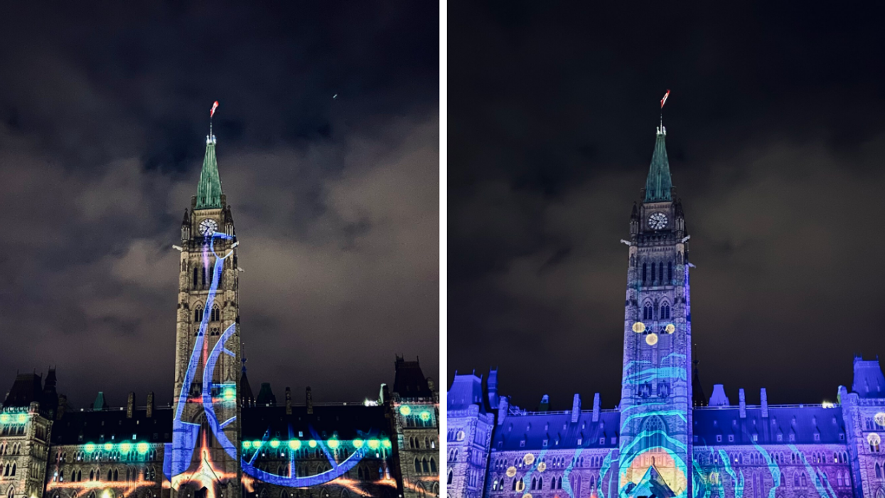 Ottawa's Parliament Hill Has A New Dazzling Holiday Show & Here's A First Look (PHOTOS)