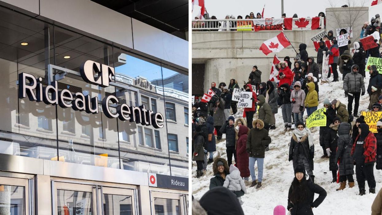 Ottawa's Rideau Centre Has Been Shut Down After Unmasked People Reportedly Filled The Mall