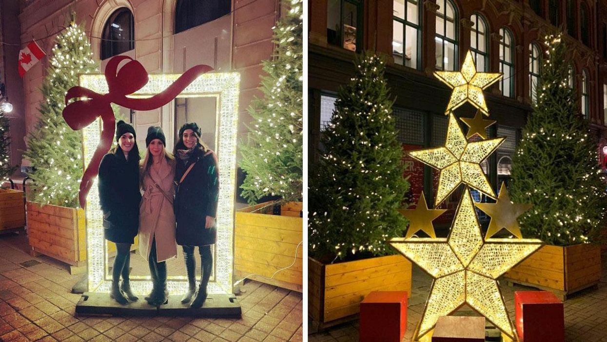 Ottawa’s Sparks Street Has A New Trail Of Lights That Glows Brighter Than Rudolph's Nose