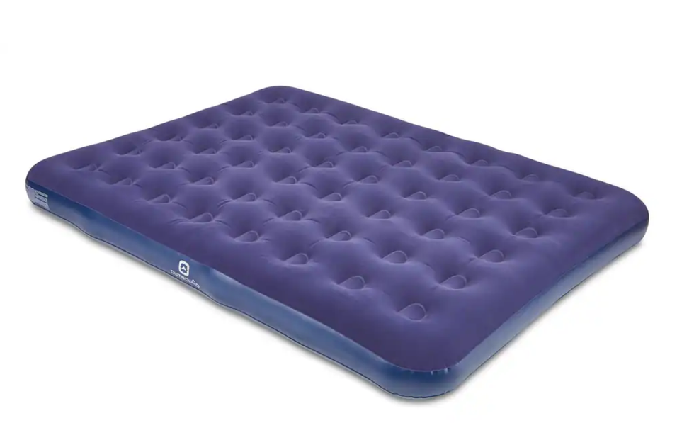 Outbound Queen Single-High Inflatable Air Mattress/Airbed.