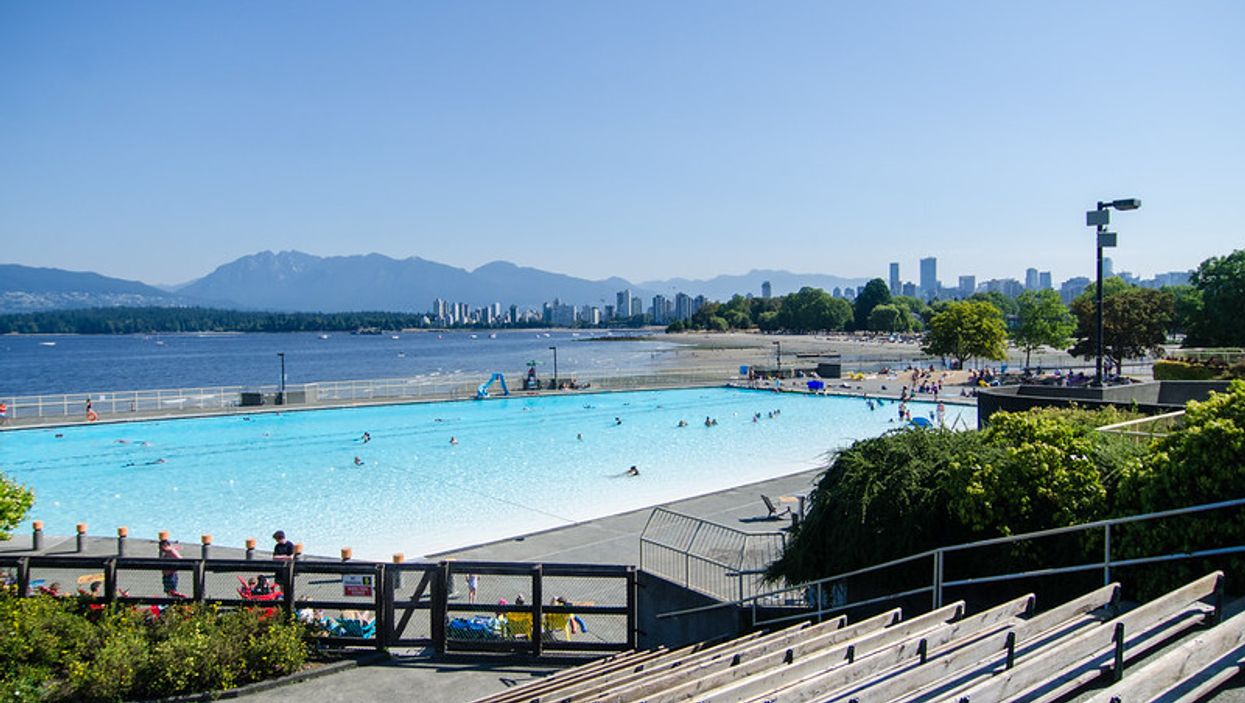 Outdoor Pools In Vancouver Right On The Ocean Will Reopen Next Month