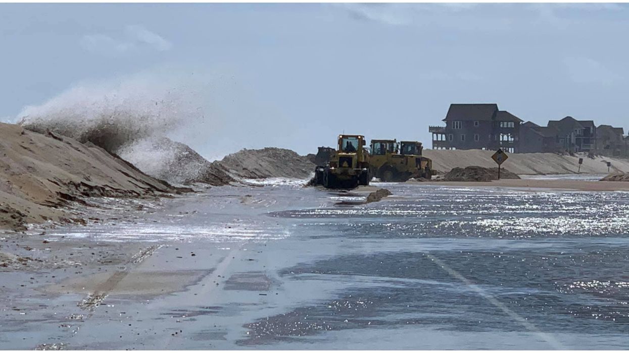 Outer Banks North Carolina Are Currently Experiencing Severe Flooding