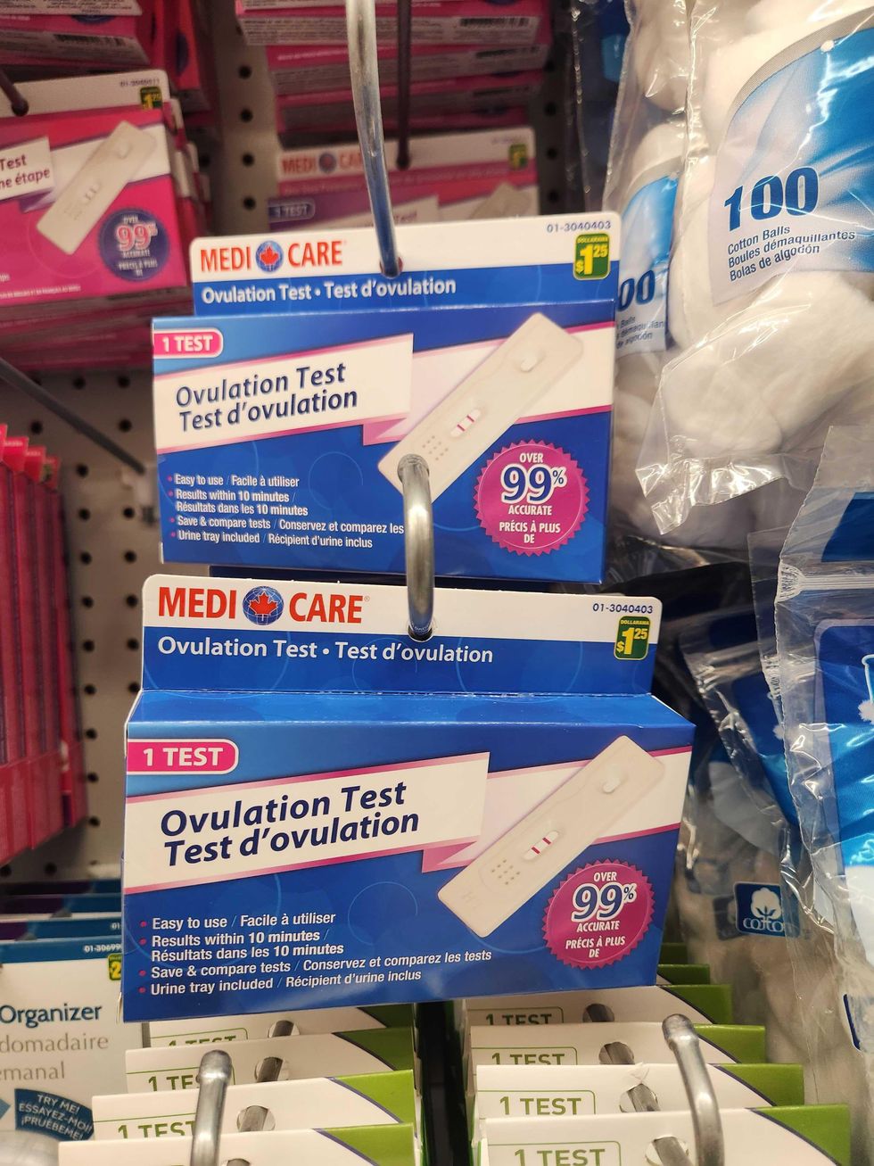 Ovulation tests.