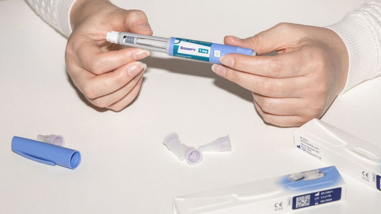 Ozempic insulin injection pen.