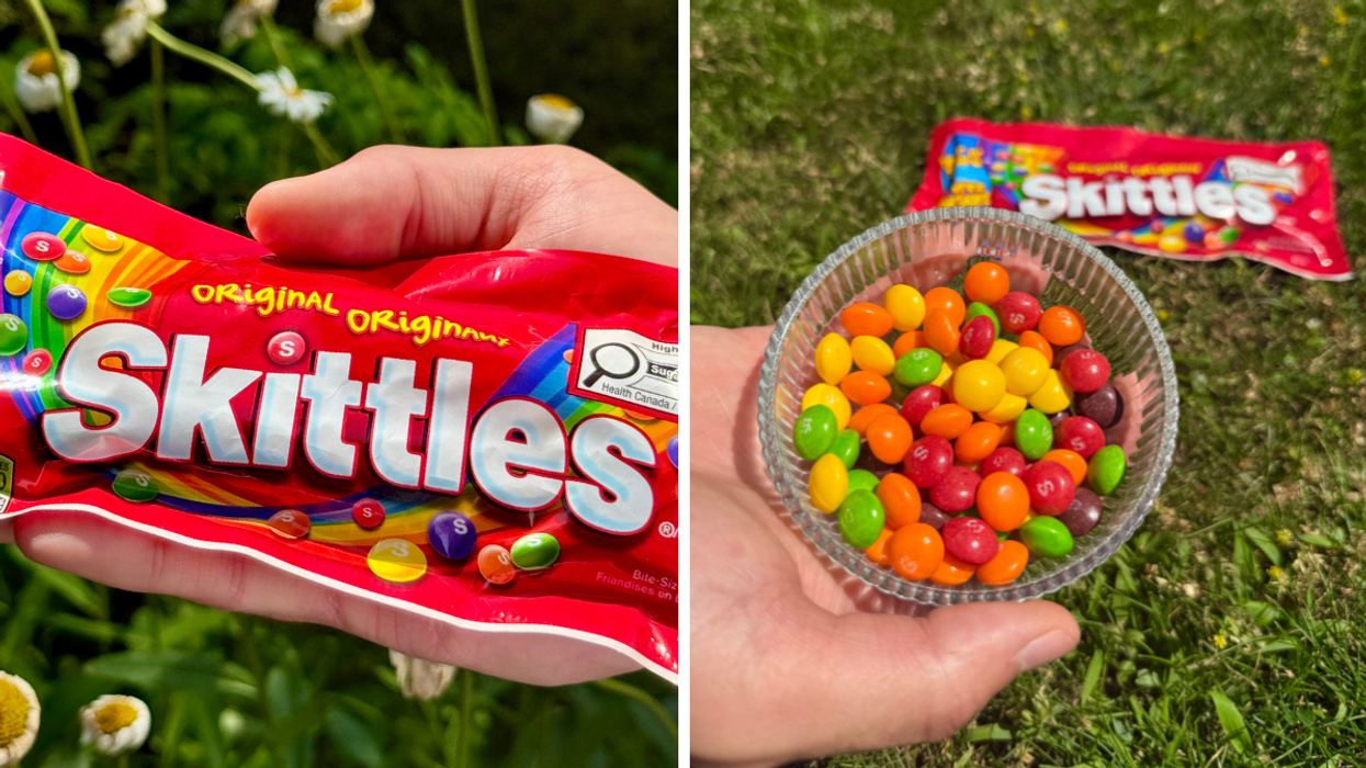 Pack of Skittles.