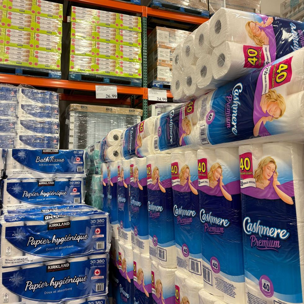 packs of cashmere premium toilet paper at costco