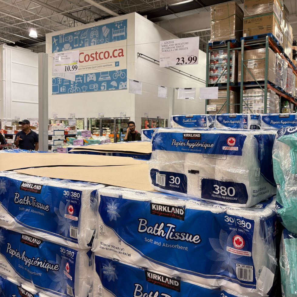 packs of Kirkland Signature toilet paper
