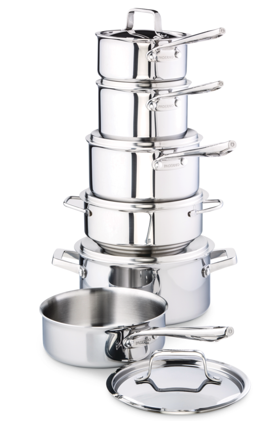 Paderno Canadian Professional Clad Cookware Set