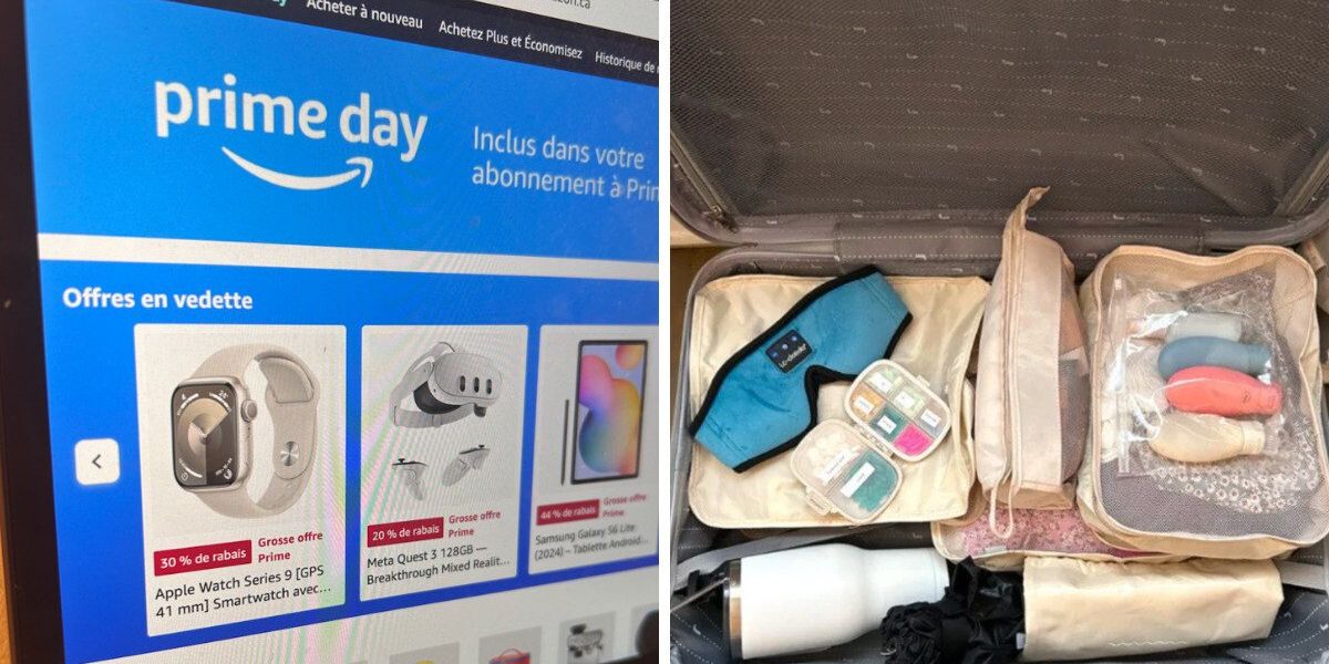 Amazon 19 Prime Days Amazon : 19 essentiels de voyage à moins de 30 $ - Narcity