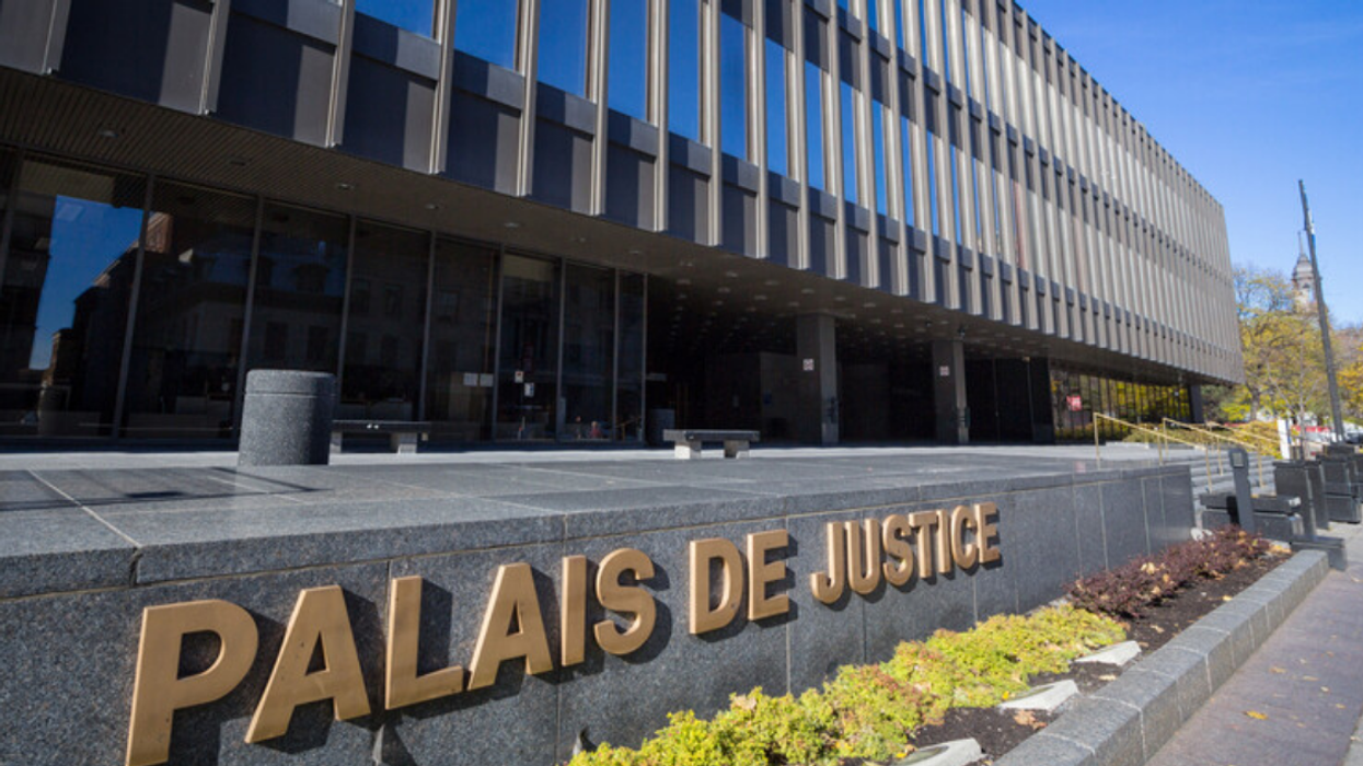 Palais de justice de Montréal.