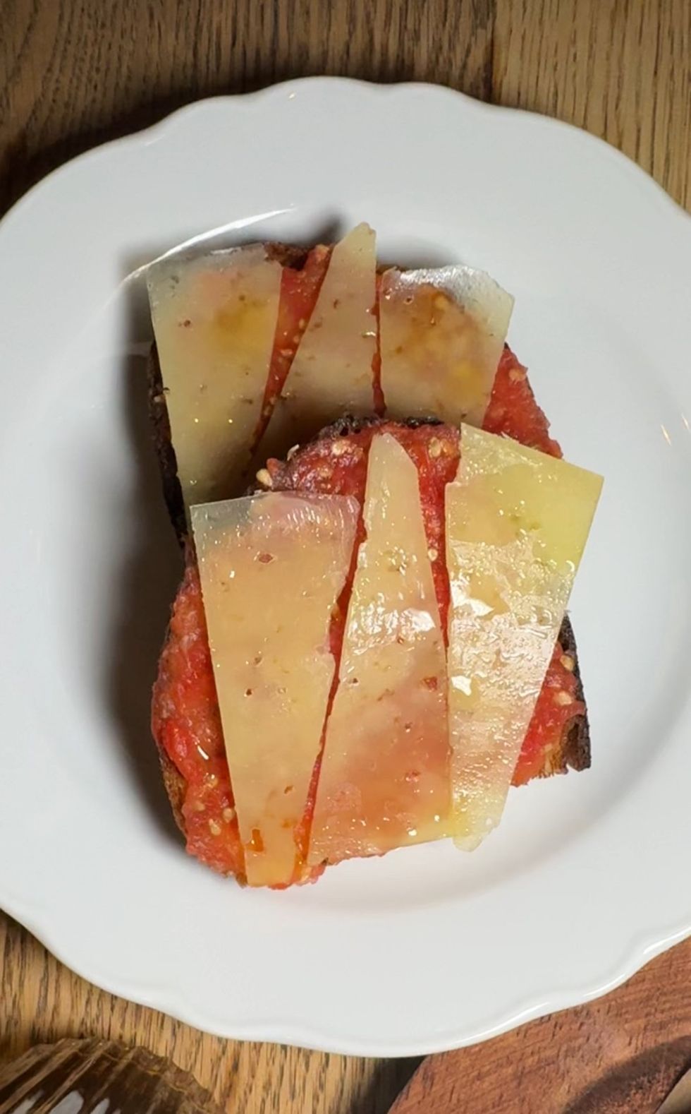 Pan Con Manchego from Patria Toronto.