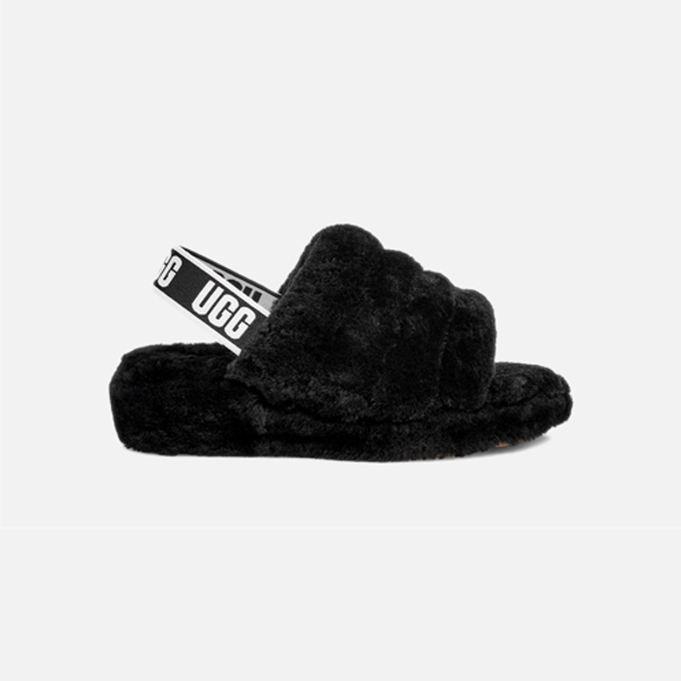 Pantoufles UGG \u00ab Fluff Yeah \u00bb \u00e0 52 % de rabais.