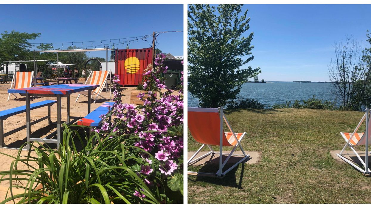 Ce nouveau parc au bord de l'eau ouvre à Montréal et c'est idéal pour tes 5 à 7 au soleil
