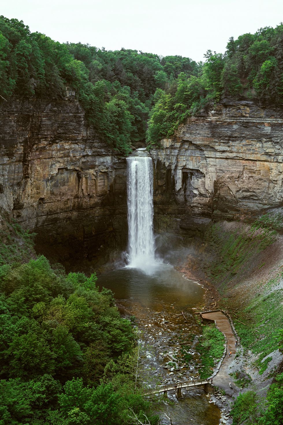 Parc d'\u00c9tat de Taughannock Falls, New York.