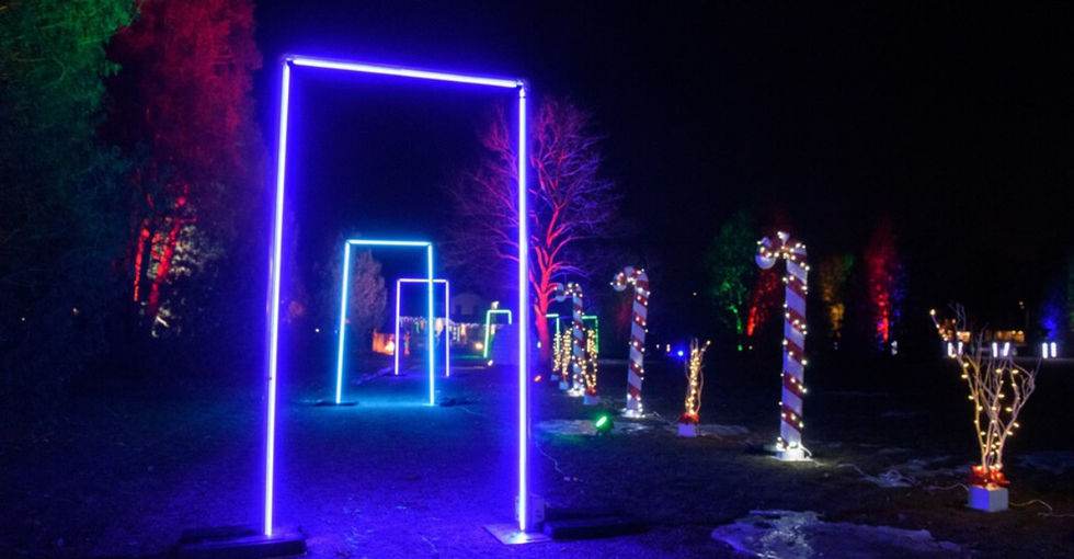 Parcours illumin\u00e9.