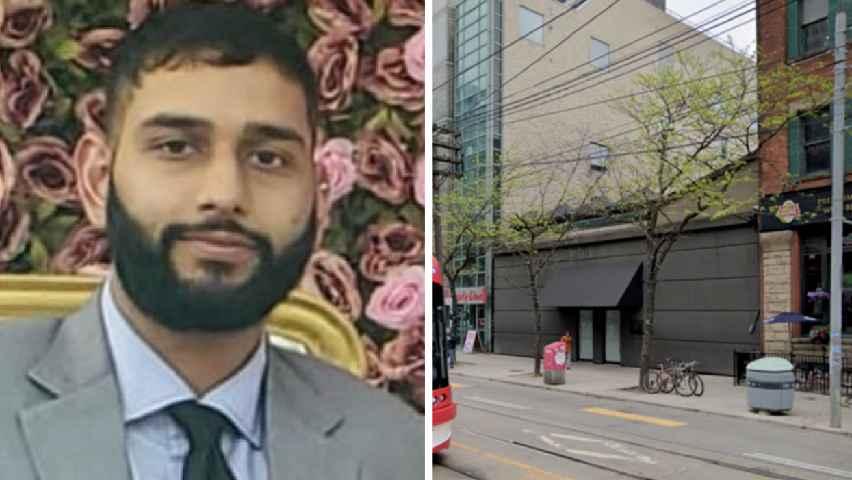 Pardeep Brar. Right: EFS in Toronto.