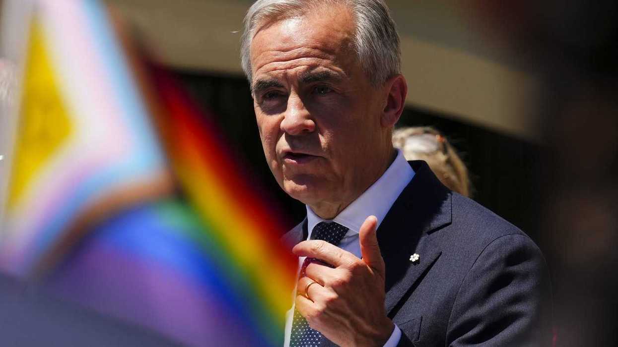 Parliamentarians raise Pride Flag on Hill
