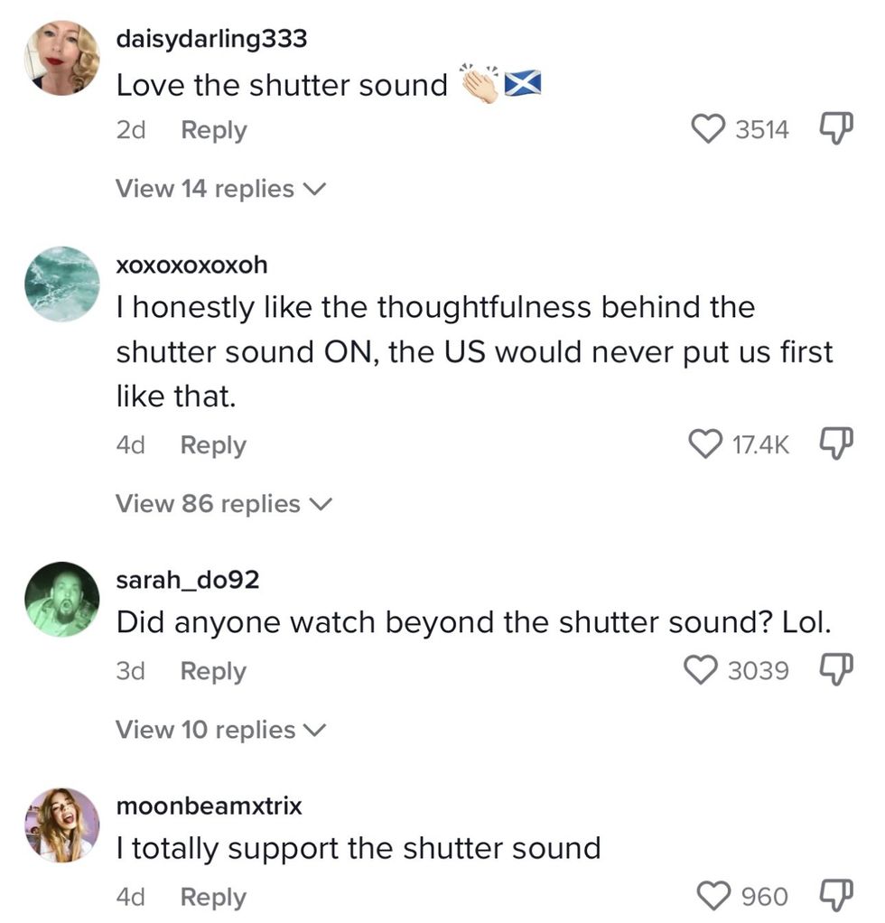 Part of the comment section on Ryan's TikTok clip about things in Japan that would send an American into a coma.