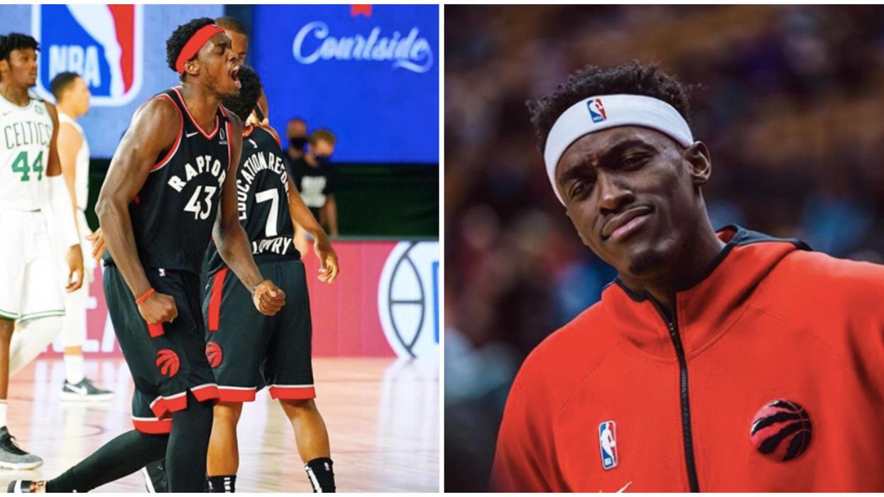 Pascal Siakam Kicked A Boston Celtic In The Face Last Night & Twitter Can't Get Enough